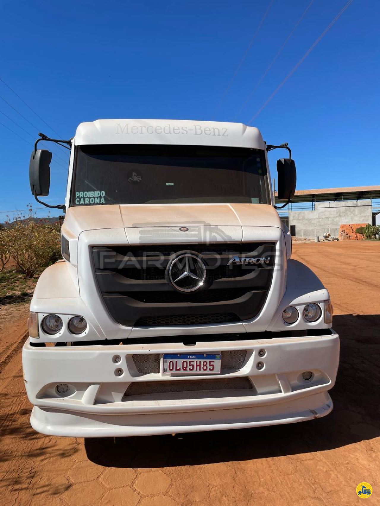 CAMINHAO MERCEDES-BENZ MB 1635 Cavalo Mecânico Truck 6x2 Farmotec Logística BURITIS MINAS GERAIS MG